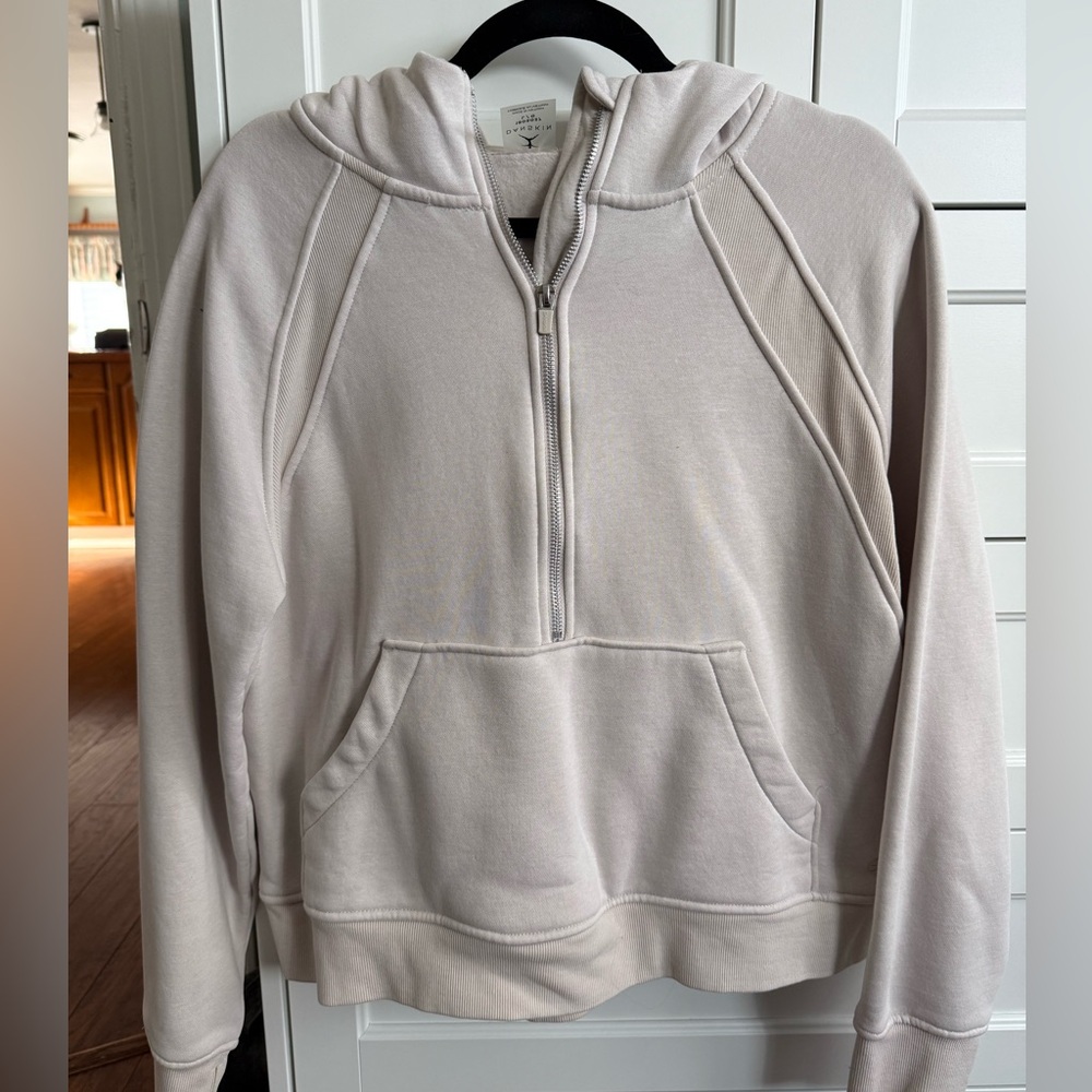 Danskin Off-White Zip-Up Jacket